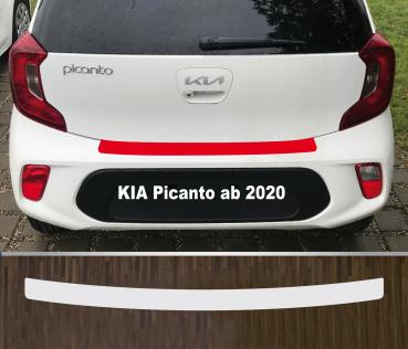Lackschutzfolie Ladekantenschutz transparent 150 µm für Kia Picanto ab 2020